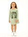 Платье "Манго" Светлый Хаки арт. дк280сх